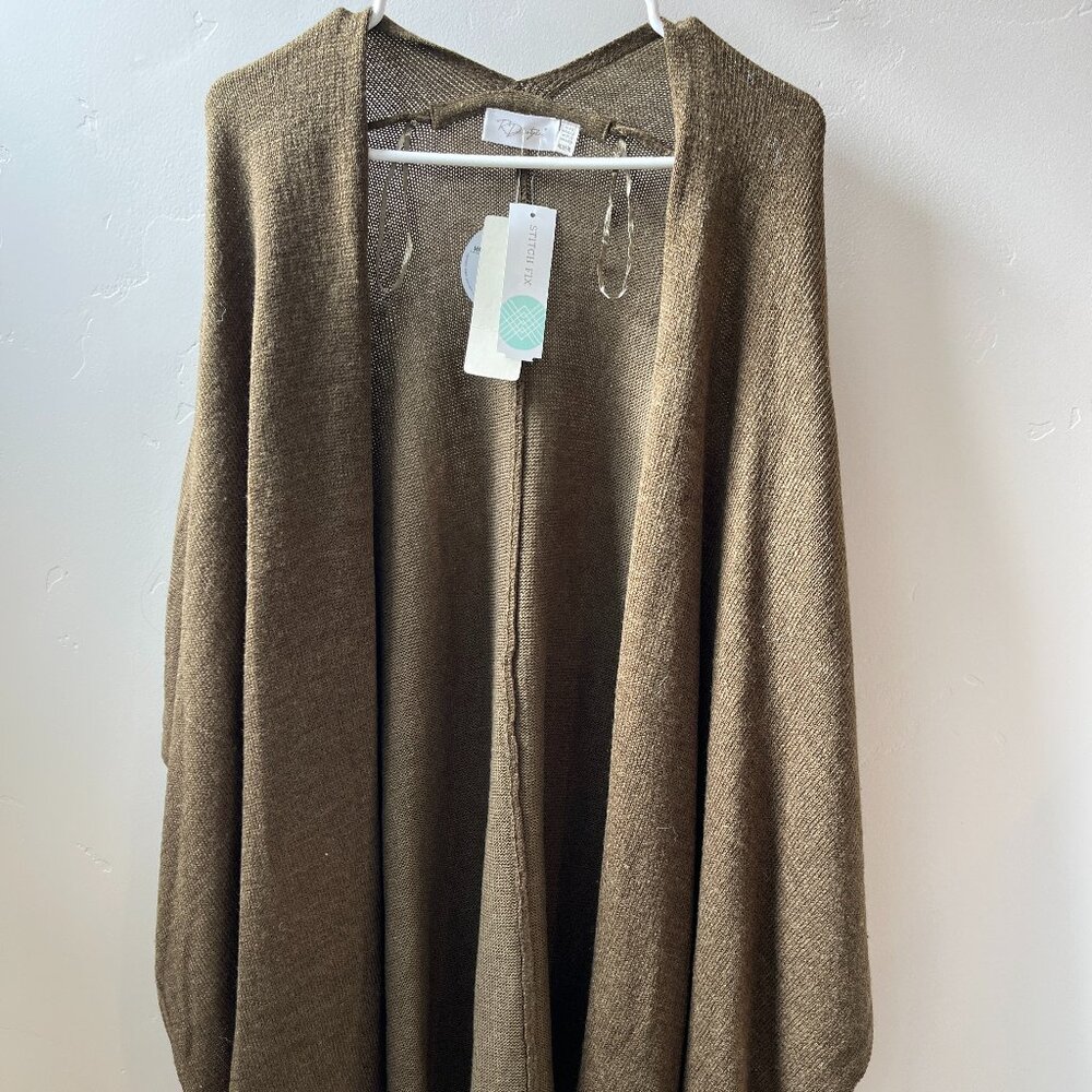 RD Style Yannah Poncho Cardigan
